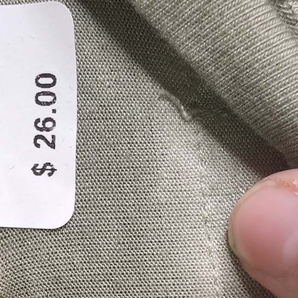 assorted Sizes- Zenana Mineral Wash T- Shirt in Olive-NWT - Picture 5 of 5